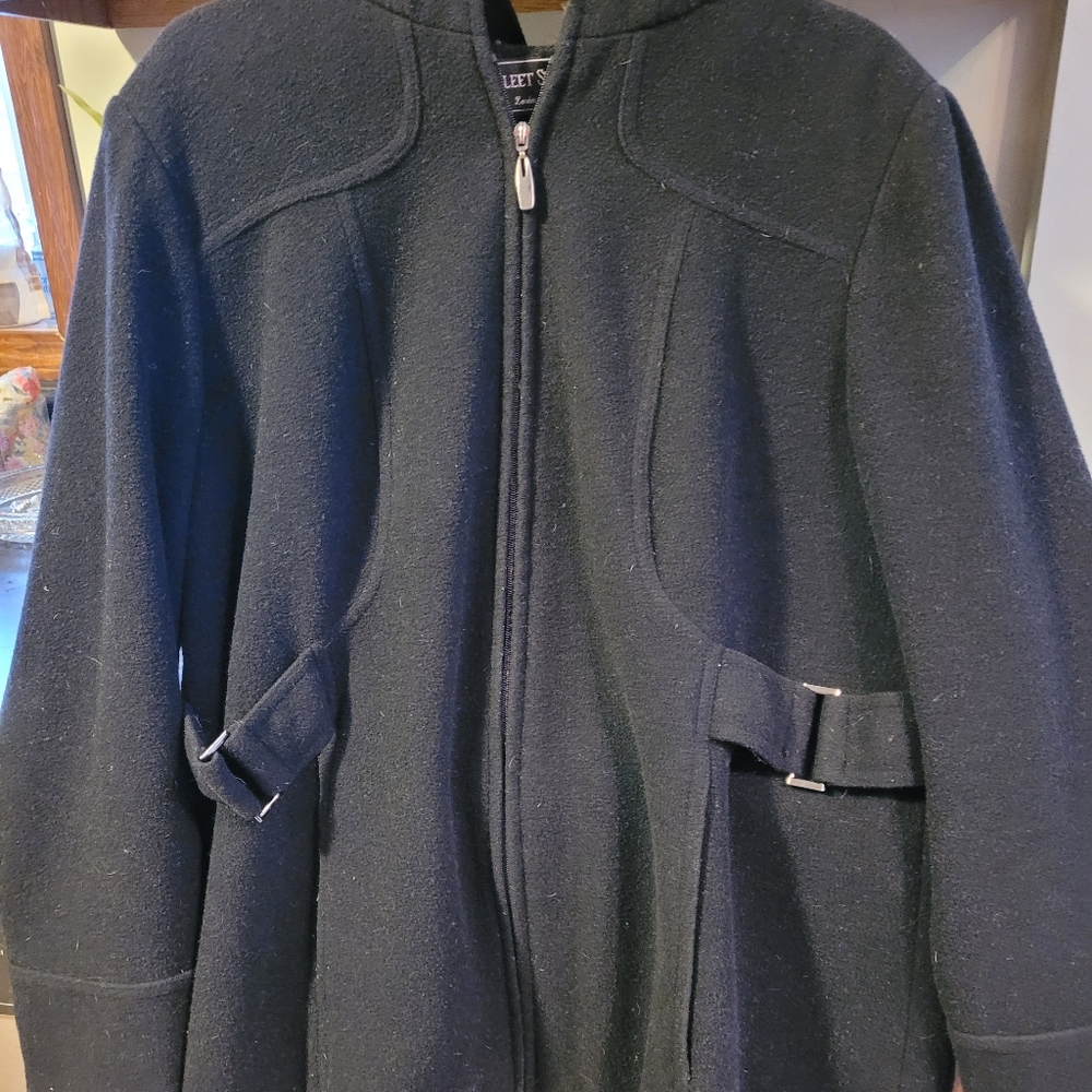 Wool winter jacket